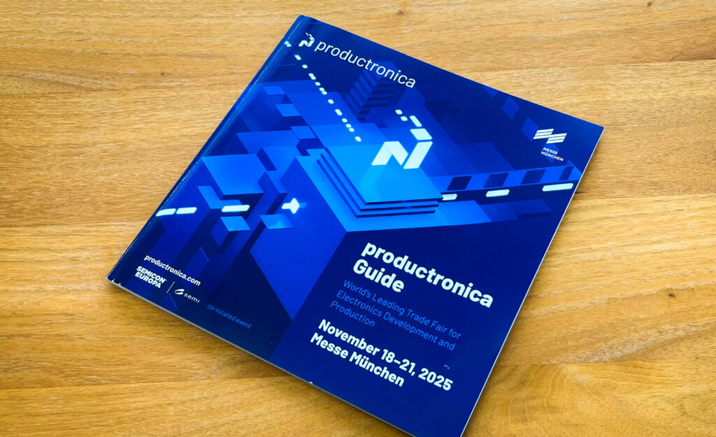 『productronica 2025』のパンフレット