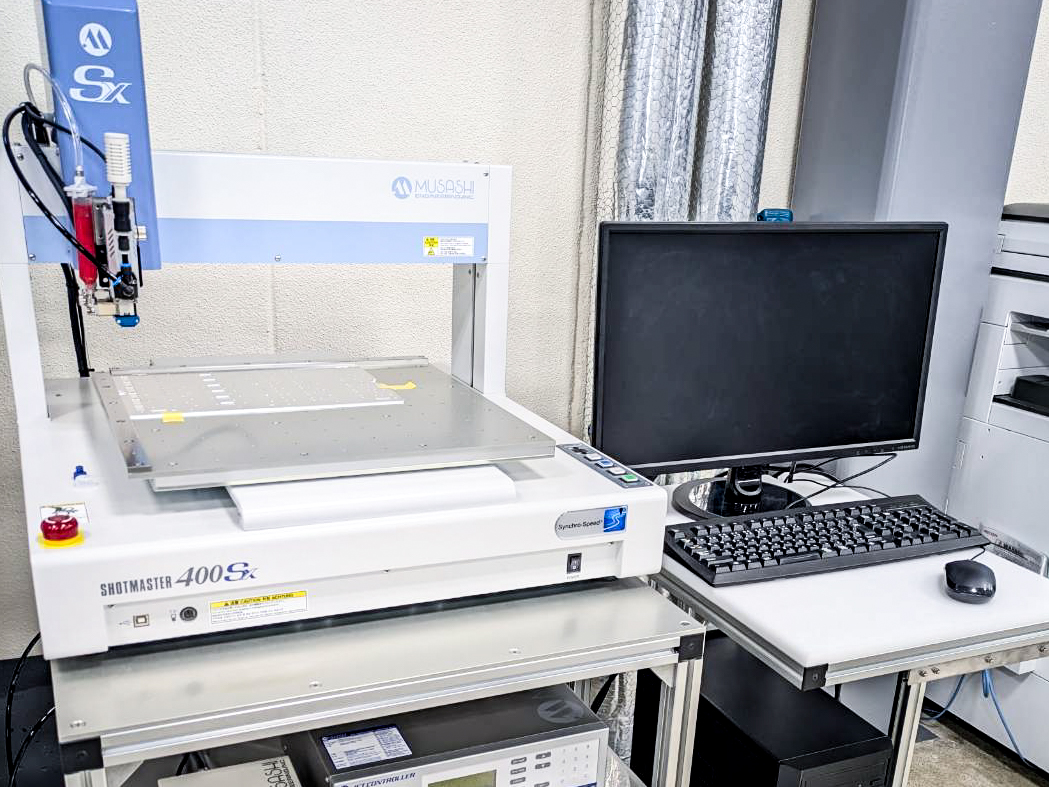 卓上型塗布ロボット SHOTMASTER 400SX +AeroJet